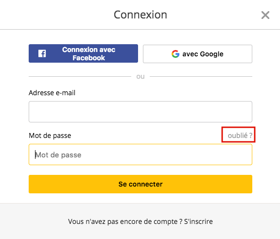 Mot De Passe Mail Iphone Perdu J’ai perdu mon mot de passe – Molotov